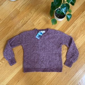 NWT super soft chenille sweater